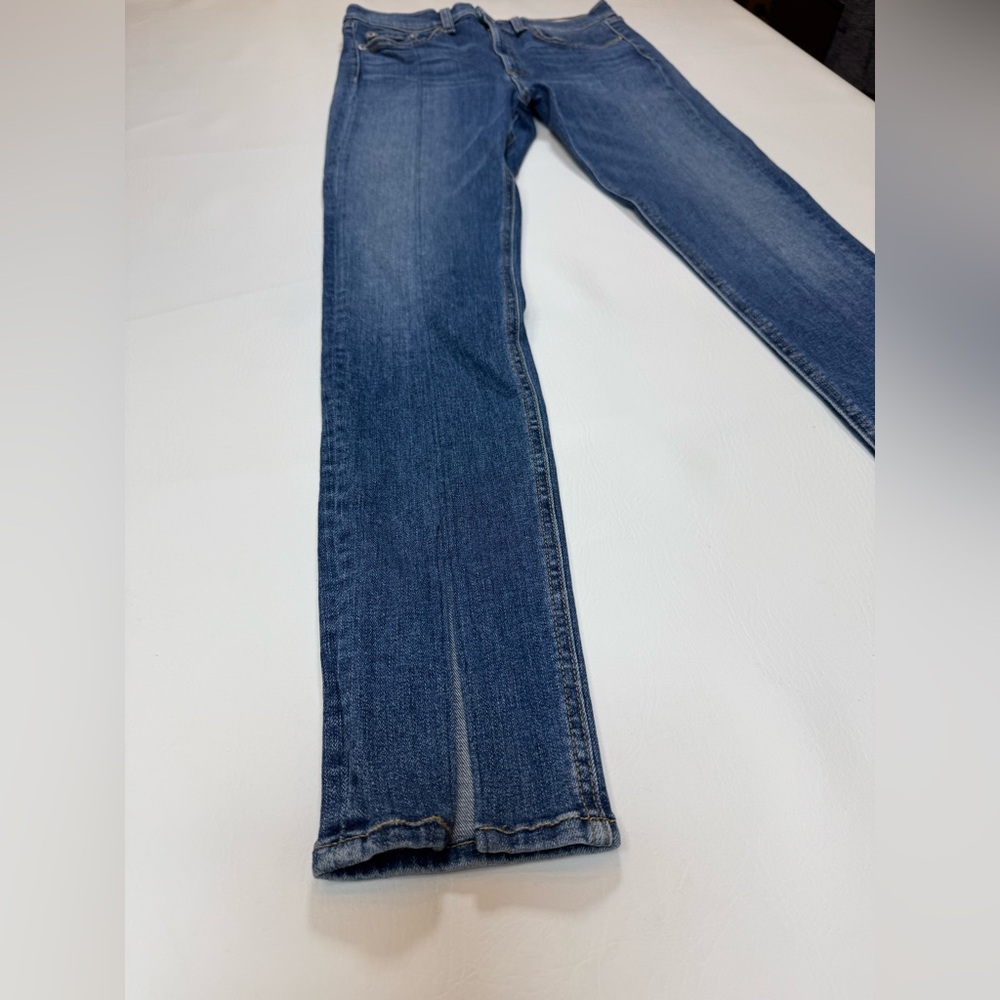 rag & bone /JEAN Yuki Bond Bar Skinny Front Slit Split Hem Jeans Wmns 28 (bin K) - Picture 11 of 12